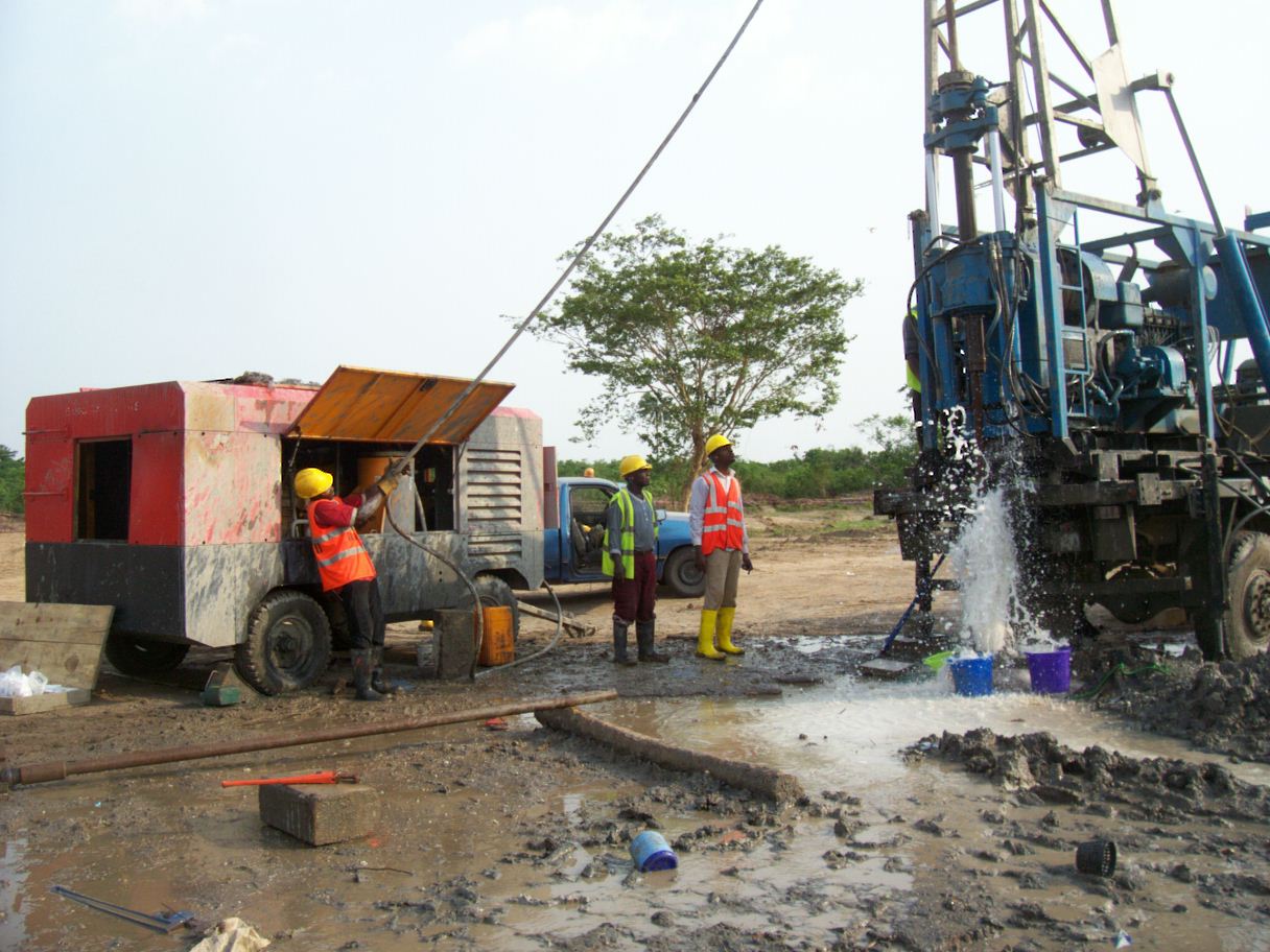 a drilling machine